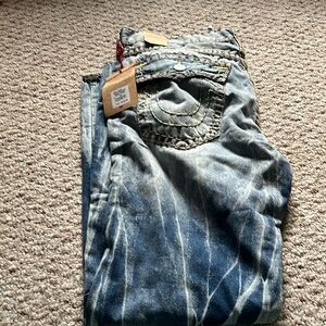 FLASH SALR- True Religion Ricky straight leg Jean size 40- NWT